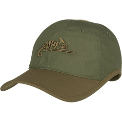 HELIKON Baseball šiltovka Logo Cap - olive green / adaptive green (CZ-LGC-PR-0212A)