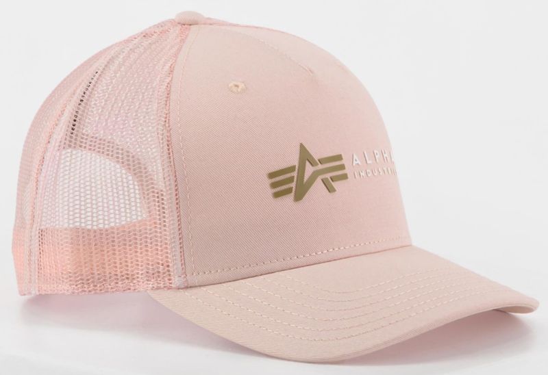 ALPHA INDUSTRIES Šiltovka Alpha Label Trucker Cap - pale peach (106901/640)