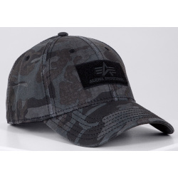 ALPHA INDUSTRIES Šiltovka VLC Cap Camo - black camo (168903C/125)