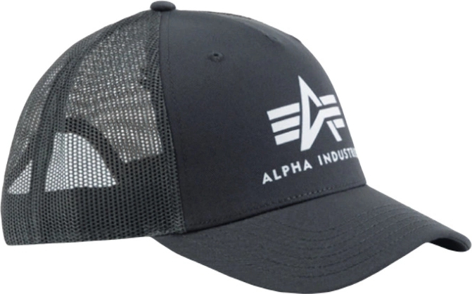 ALPHA INDUSTRIES Šiltovka Basic Trucker Cap - vintage grey (186902/684)