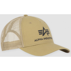 ALPHA INDUSTRIES Šiltovka Basic Trucker Cap - sand (186902/14)