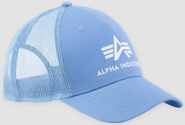 ALPHA INDUSTRIES Šiltovka Basic Trucker Cap - light blue (186902/513)