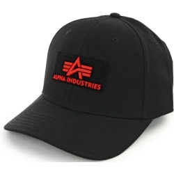 ALPHA INDUSTRIES Šiltovka VLC Cap II - black / red (178905/94)