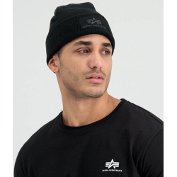 ALPHA INDUSTRIES Čiapka VLC Beanie - čierna (118943/03)