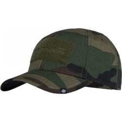 PENTAGON Baseball šiltovka s velcro panelmi, bavlna - woodland (K13025-Camo)