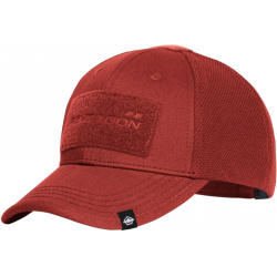 PENTAGON Baseball šiltovka RAPTOR s velcro panelmi bavlna - red (K13031-RED)