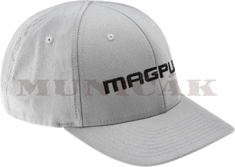 MAGPUL Šiltovka Wordmark Stretch Fit - grey (40891)