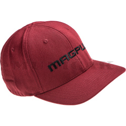 MAGPUL Šiltovka Wordmark Stretch Fit - red (40897)