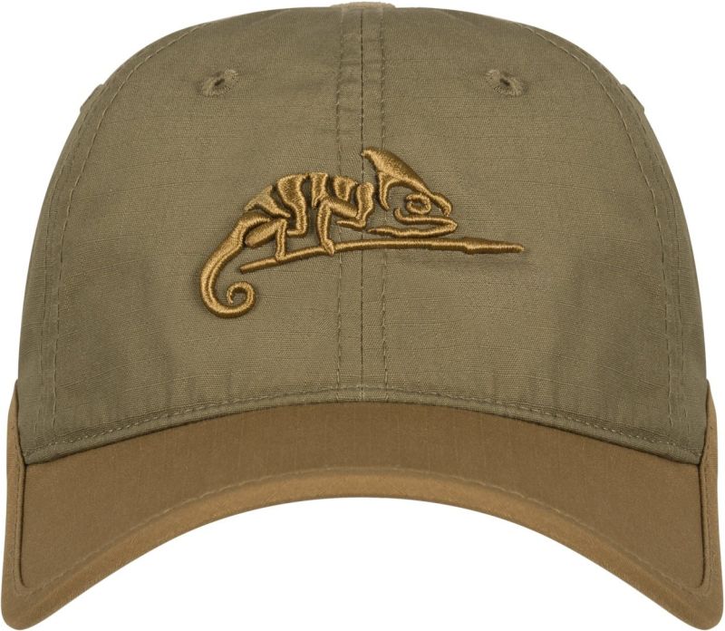 HELIKON Baseball šiltovka Logo Cap - adaptive green/coyote (CZ-LGC-PR-1211A)