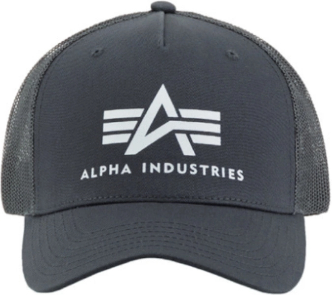 ALPHA INDUSTRIES Šiltovka Basic Trucker Cap - vintage grey (186902/684)