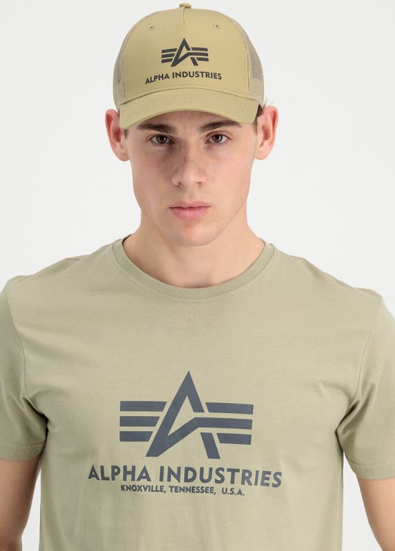 ALPHA INDUSTRIES Šiltovka Basic Trucker Cap - sand (186902/14)