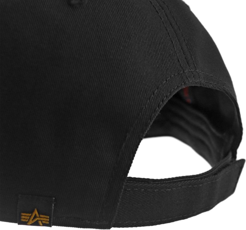 ALPHA INDUSTRIES Šiltovka VLC Cap II - black / red (178905/94)