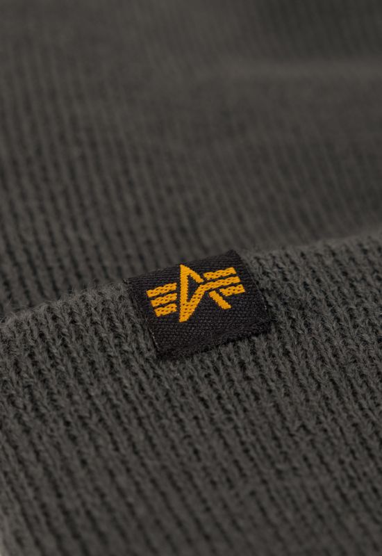 ALPHA INDUSTRIES Čiapka X-Fit Beanie - rep.grey (168905/04)