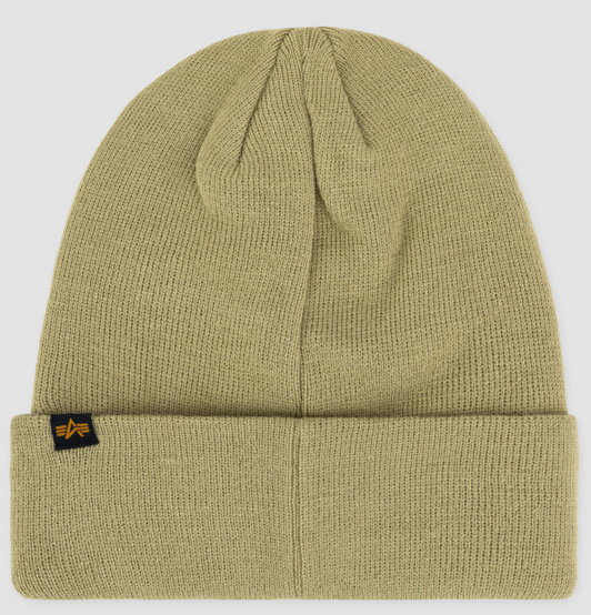 ALPHA INDUSTRIES Čiapka X-Fit Beanie - sand (168905/14)