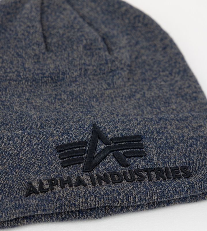 ALPHA INDUSTRIES Čiapka 3D Beanie - charcoal heather (168910/315)