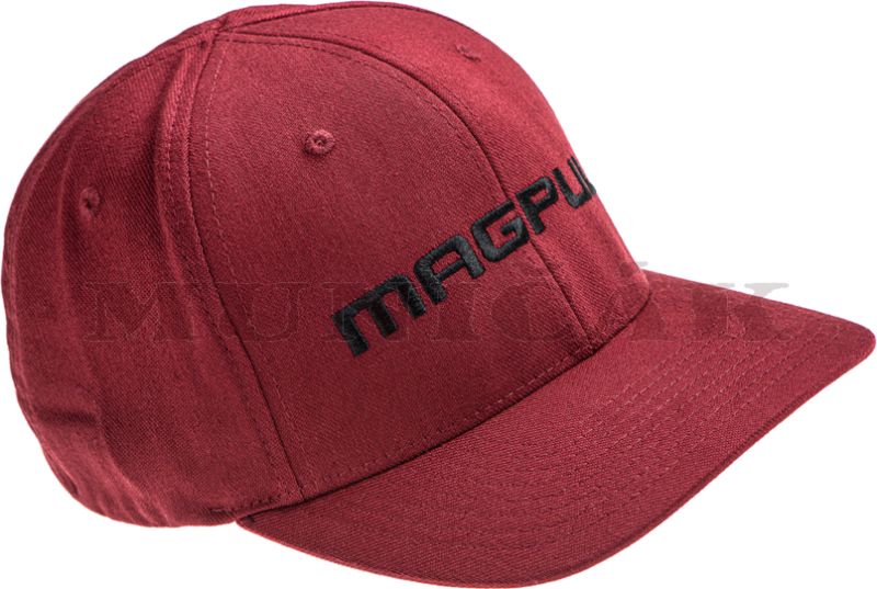 MAGPUL Šiltovka Wordmark Stretch Fit - red (40897)