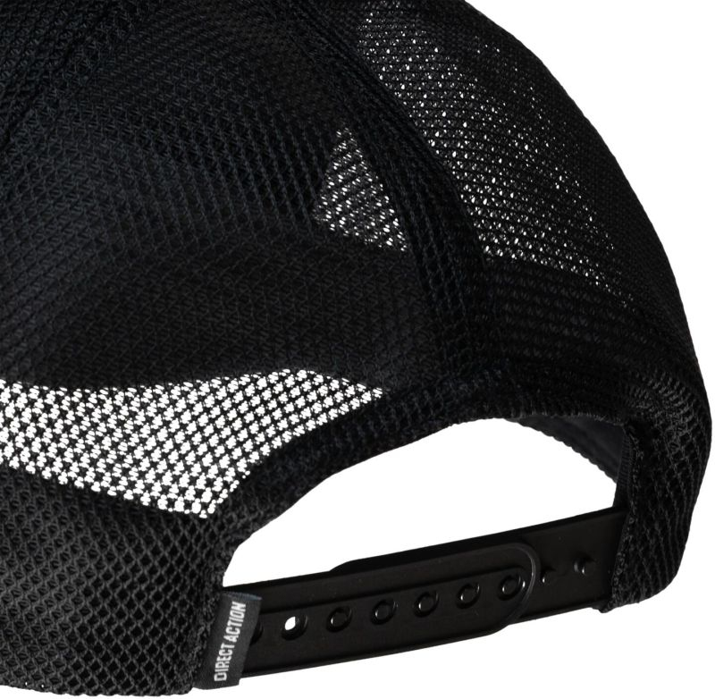 DIRECT ACTION Baseball šiltovka Sunset Feed - black (CP-SUNS-CTN-BLK)