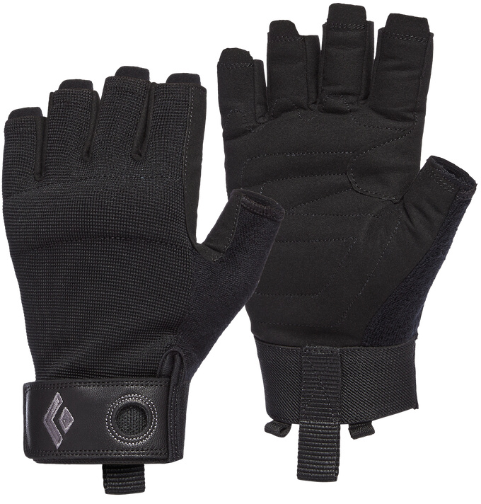 BLACK DIAMOND Rukavice Crag Half-Finger - black (BD801864-0002)