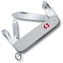 VICTORINOX Zatvárací nôž ALOX CADET - strieborný (0.2601.26)