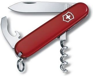 VICTORINOX Zatvárací nôž WAITER (v blistri) - červený (0.3303.B1)