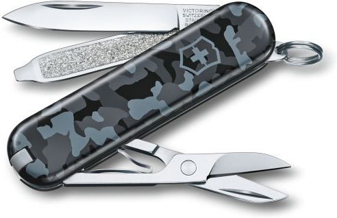 VICTORINOX Zatvárací nôž CLASSIC - modrý camo (0.6223.942)