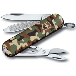 VICTORINOX Zatvárací nôž CLASSIC - camo (0.6223.94)