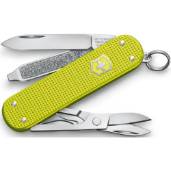 VICTORINOX Zatvárací nôž CLASSIC SD ALOX LE 2023 - electric yellow (0.6221.L23)