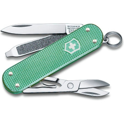 VICTORINOX Zatvárací nôž Classic SD Alox - minty mint (0.6221.221G)