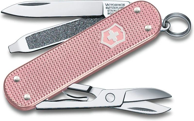 VICTORINOX Zatvárací nôž Classic SD Alox - cotton candy (0.6221.252G)