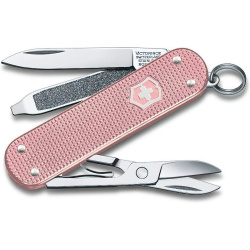 VICTORINOX Zatvárací nôž Classic SD Alox - cotton candy (0.6221.252G)