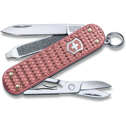 VICTORINOX Zatvárací nôž Classic SD Precious Alox - gentle rose (0.6221.405G)