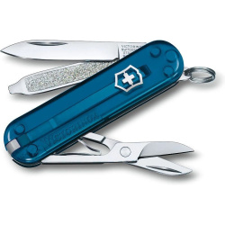 VICTORINOX Zatvárací nôž Classic SD Transparent - sky high (0.6223.T61G)