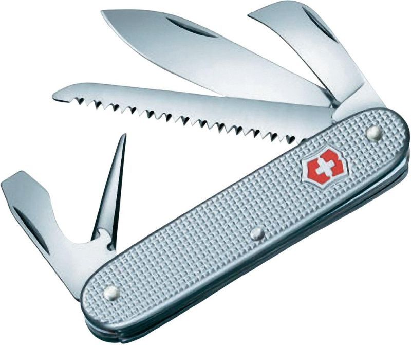 VICTORINOX Zatvárací nôž Pioneer Range 93mm - strieborný (0.8150.26)