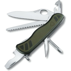 VICTORINOX Zatvárací nôž SOLDIER 08 - olivový (0.8461.MWCH)