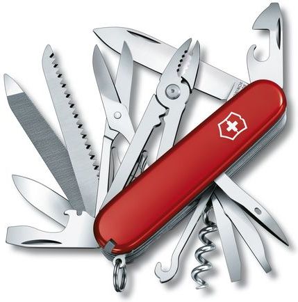 VICTORINOX Zatvárací nôž HANDYMAN - červený (1.3773)