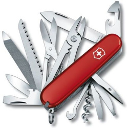 VICTORINOX Zatvárací nôž HANDYMAN - červený (1.3773)