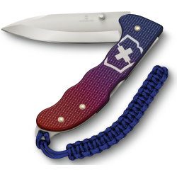 VICTORINOX Zatvárací nôž EVOKE ALOX - blue / red (0.9415.D221)