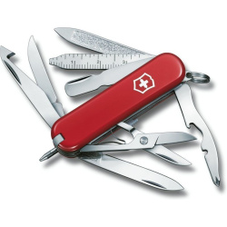 VICTORINOX Zatvárací nôž MINI CHAMP - červený (0.6385)