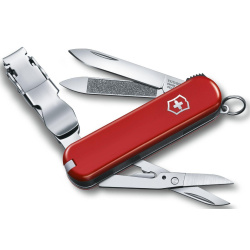 VICTORINOX Zatvárací nôž NAIL CLIP 580 - red (0.6463)