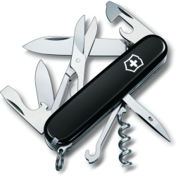 VICTORINOX Zatvárací nôž CLIMBER - čierny (1.3703.3)