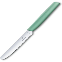 VICTORINOX Nôž SwissModern príborový 11cm - zelený (6.9006.11W41)