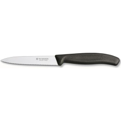 VICTORINOX Nôž na zeleninu SwissClassic 10cm - čierny (6.7733)