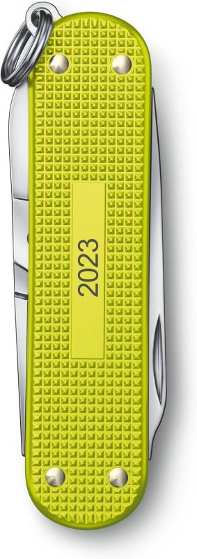 VICTORINOX Zatvárací nôž CLASSIC SD ALOX LE 2023 - electric yellow (0.6221.L23)