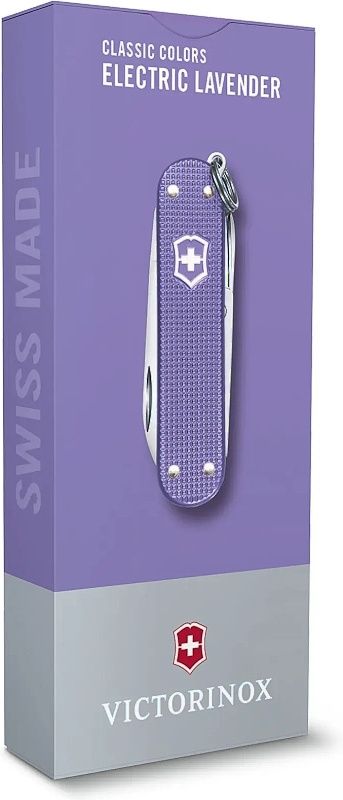 VICTORINOX Zatvárací nôž Classic SD Alox - electric lavender (0.6221.223G)