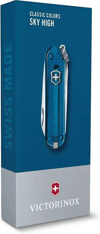 VICTORINOX Zatvárací nôž Classic SD Transparent - sky high (0.6223.T61G)