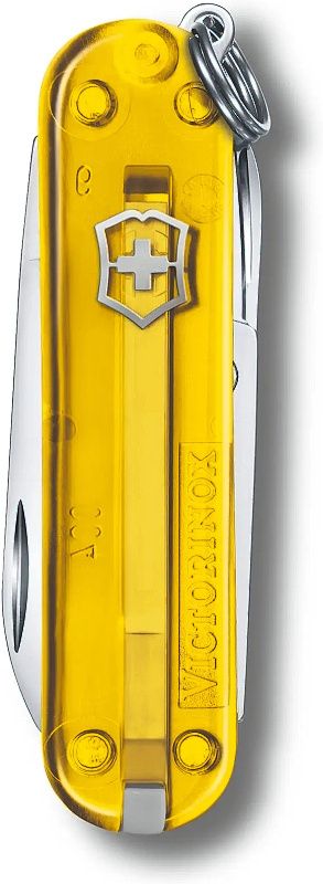 VICTORINOX Zatvárací nôž Classic SD Transparent - tuscan sun (0.6223.T81G)