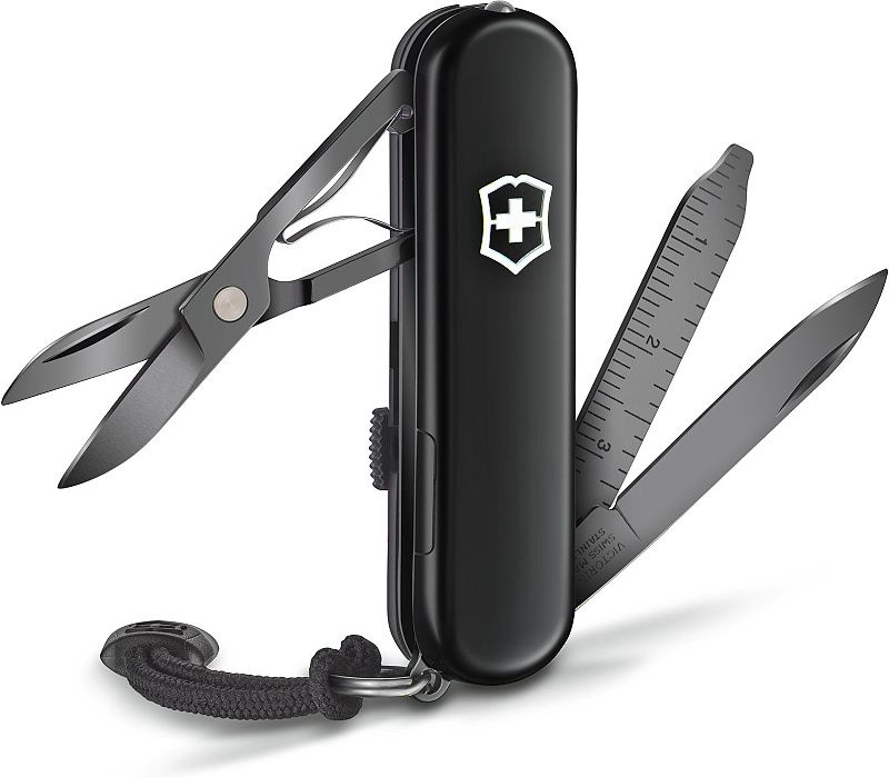 VICTORINOX Zatvárací nôž SIGNATURE LITE - onyx black (0.6226.31P)