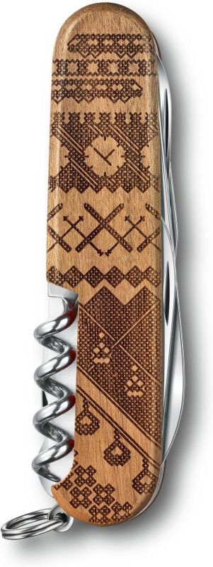 VICTORINOX Zatvárací nôž SWISS SPIRIT LE 2023 - walnut wood (1.3901.63L23)