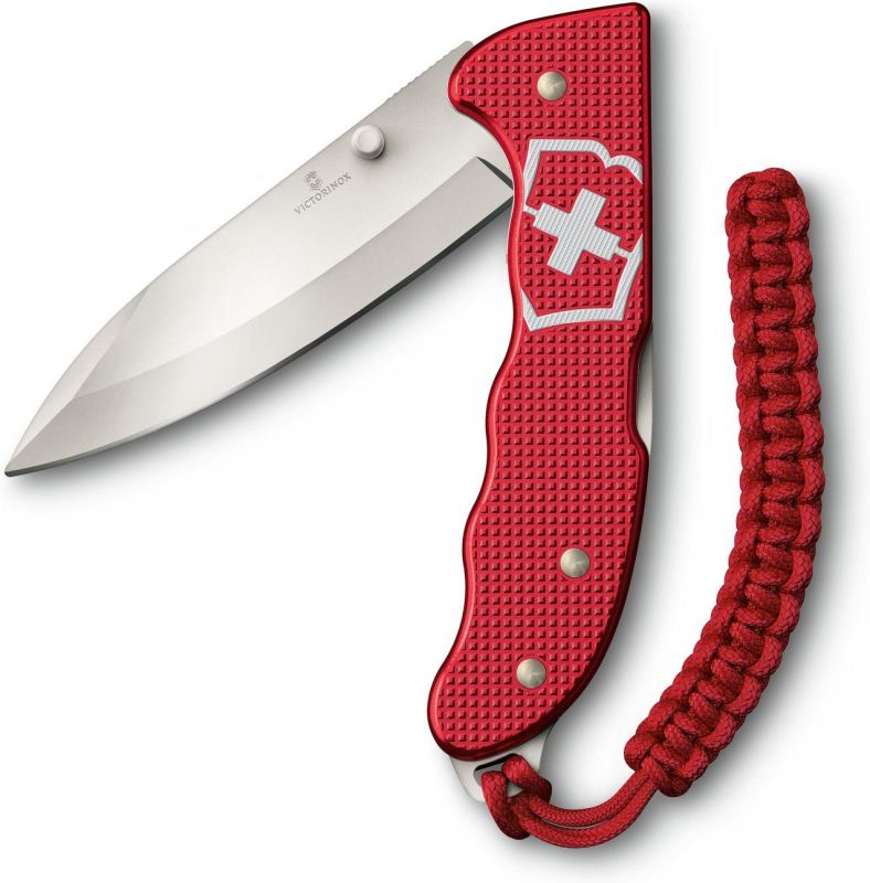 VICTORINOX Zatvárací nôž EVOKE ALOX - red (0.9415.D20)