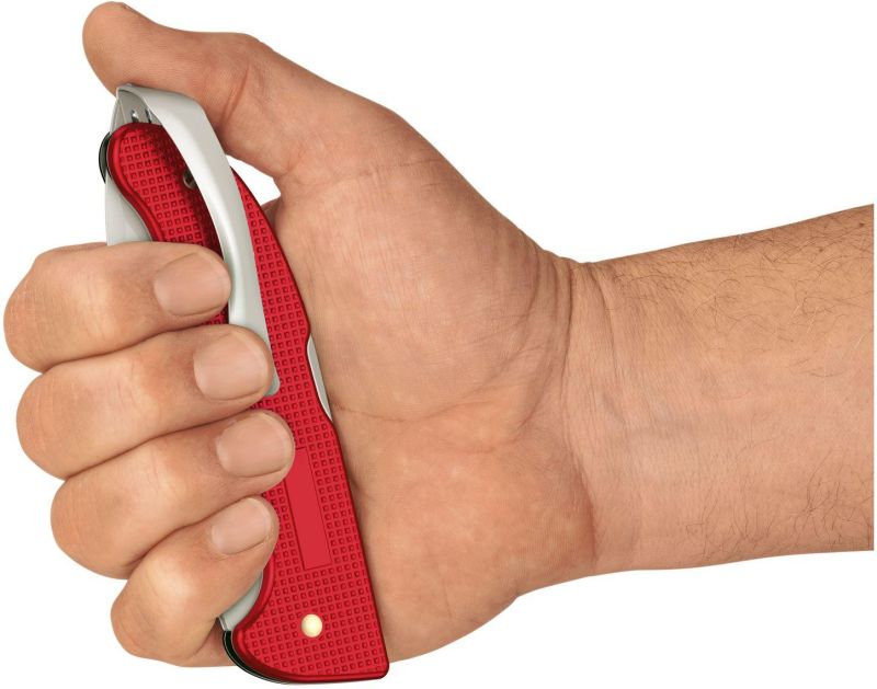 VICTORINOX Zatvárací nôž EVOKE ALOX - red (0.9415.D20)